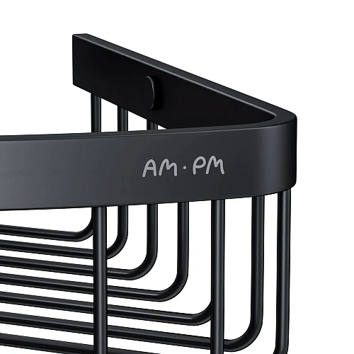 Полка AM.PM Sense L A7452122 угловая, черный Полка AM.PM Sense L A7452122 угловая, черный