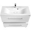 Тумба с раковиной Aquaton Мадрид 100 М белый 1A1269K0MA010 Тумба с раковиной Aquaton Мадрид 100 М белый 1A1269K0MA010