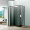 Картинка анонса товара «душевой уголок vincea como vsr-1c9012cg, 1200x900, хром, стекло тонированное»