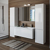 Тумба с раковиной Эстет Dallas Luxe 120 R подвесная 1 длинный ящик белая ФР-00001931 Тумба с раковиной Эстет Dallas Luxe 120 R подвесная 1 длинный ящик белая ФР-00001931