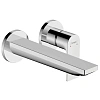 Смеситель для раковины Hansgrohe Rebris E, скрытого монтажа, настенный, с изливом 19.5 см 72568000, Смеситель для раковины Hansgrohe Rebris E, скрытого монтажа, настенный, с изливом 19.5 см 72568000,