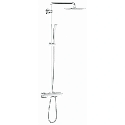 Душевая система GROHE Rainshower Veris 310 с термостатическим смесителем, хром (27472000) Душевая система GROHE Rainshower Veris 310 с термостатическим смесителем, хром (27472000)