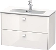 Тумба под раковину Duravit Brioso BR411102222 подвесная 82 см белый глянцевый Тумба под раковину Duravit Brioso BR411102222 подвесная 82 см белый глянцевый
