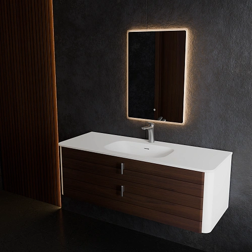 Тумба под раковину ArtDecco Gabriella 120 AGB12W24S000 подвесная, черный орех Тумба под раковину ArtDecco Gabriella 120 AGB12W24S000 подвесная, черный орех