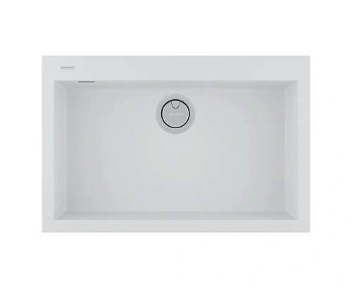 Кухонная мойка Paulmark DECORATION 76 PM937650-WH, WHITE, 760х500 мм Кухонная мойка Paulmark DECORATION 76 PM937650-WH, WHITE, 760х500 мм