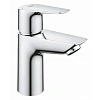Смеситель для раковины GROHE BauEdge с рычажным донным клапаном, размер S, хром (23559001) Смеситель для раковины GROHE BauEdge с рычажным донным клапаном, размер S, хром (23559001)