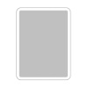 Картинка анонса товара «зеркало belbagno spc-mar-600-800-led-btn 12w 220-240v 600x30x800 с подсветкой и кнопочным выключателем»