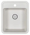 Кухонная мойка Granula 4202, БЕЛЫЙ, СтандАРТ кварц 420х500 Кухонная мойка Granula 4202, БЕЛЫЙ, СтандАРТ кварц 420х500