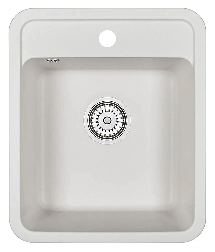 Кухонная мойка Granula 4202, БЕЛЫЙ, СтандАРТ кварц 420х500 Кухонная мойка Granula 4202, БЕЛЫЙ, СтандАРТ кварц 420х500