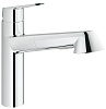 Картинка анонса товара «смеситель для кухни grohe eurodisc cosmopolitan с выдвижной лейкой, хром (32257002)»