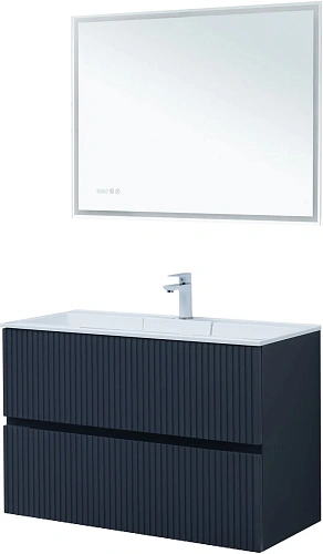 Тумба под раковину Aquanet Джейн 100 маренго 00313304 напольная/подвесная Тумба под раковину Aquanet Джейн 100 маренго 00313304 напольная/подвесная