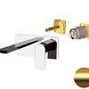 Смеситель для раковины Remer Infinity I15LKBBG, золото брашированное Смеситель для раковины Remer Infinity I15LKBBG, золото брашированное