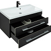Тумба под раковину Aquanet Верона 90 New черный матовый 00272429 Тумба под раковину Aquanet Верона 90 New черный матовый 00272429