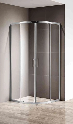 Душевой уголок CEZARES MOMENTO-R-2-90-C-Cr 90x90см стекло прозрачное, профиль хром Душевой уголок CEZARES MOMENTO-R-2-90-C-Cr 90x90см стекло прозрачное, профиль хром