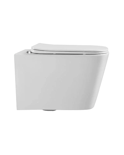 Унитаз подвесной Agger AT04100 безободковый, сиденье с микролифтом Унитаз подвесной Agger AT04100 безободковый, сиденье с микролифтом