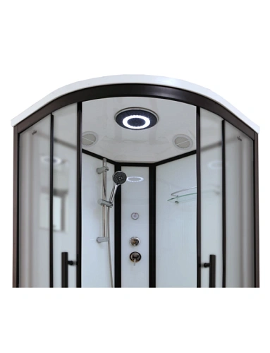 Душевая кабина Timo Standart T-6690 Black Fabric (90x90x220), турецкая баня хамам Душевая кабина Timo Standart T-6690 Black Fabric (90x90x220), турецкая баня хамам