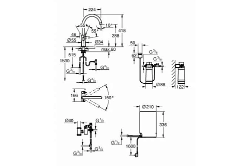 Смеситель для кухни GROHE Red Duo New с функцией кипячения воды (Водонагреватель M-size в комплекте) 30083001 Смеситель для кухни GROHE Red Duo New с функцией кипячения воды (Водонагреватель M-size в комплекте) 30083001