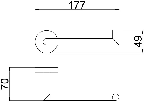 Держатель туалетной бумаги Allen Brau Priority 6.31007-GB золото Держатель туалетной бумаги Allen Brau Priority 6.31007-GB золото