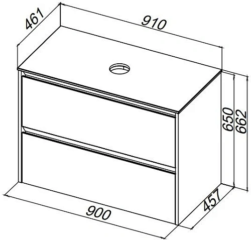 Столешница Allen Brau Activity 90 1.34023.ST акриловый камень сатин Столешница Allen Brau Activity 90 1.34023.ST акриловый камень сатин