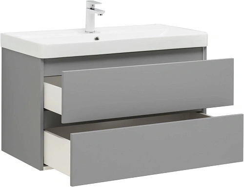 Тумба под раковину Aquanet Вега 2.0 90 мисти грин 00337962 подвесная Тумба под раковину Aquanet Вега 2.0 90 мисти грин 00337962 подвесная