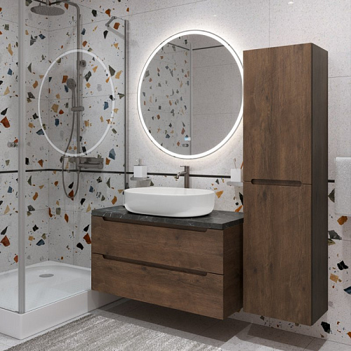 Тумба со столешницей и раковиной BelBagno ETNA 100 etna100rw-kepmno-1084-set подвесная ETNA100RW-KEPMNO-1084-SET Тумба со столешницей и раковиной BelBagno ETNA 100 etna100rw-kepmno-1084-set подвесная ETNA100RW-KEPMNO-1084-SET