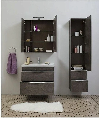 Шкаф-пенал Aquanet Эвора 40 дуб антик 00182999 Шкаф-пенал Aquanet Эвора 40 дуб антик 00182999