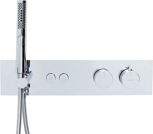 Смеситель для ванны Allen Brau Liberty 5.33010-00 (с внутренней частью, 2 хода) хром Смеситель для ванны Allen Brau Liberty 5.33010-00 (с внутренней частью, 2 хода) хром