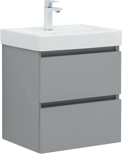 Тумба под раковину Aquanet Вега 2.0 50 00362544 мисти грин Тумба под раковину Aquanet Вега 2.0 50 00362544 мисти грин