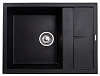 Картинка анонса товара «кухонная мойка kaiser kmm-5065 bs black&amp;silver (цв.110)»