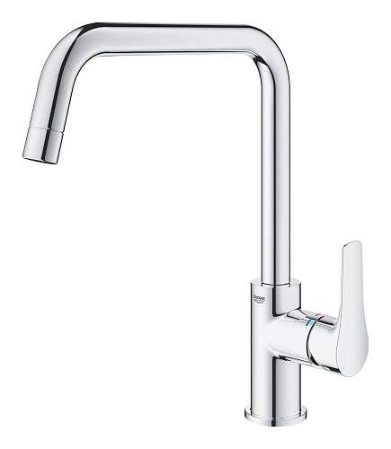 Смеситель для кухни GROHE Eurosmart 2021, U-образный высокий излив, хром (30567000) Смеситель для кухни GROHE Eurosmart 2021, U-образный высокий излив, хром (30567000)