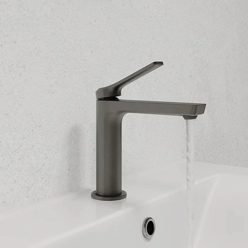 Смеситель для раковины IDDIS Parker (PARGM00i01) матовый графит Смеситель для раковины IDDIS Parker (PARGM00i01) матовый графит