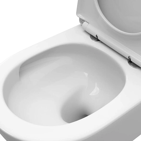 Унитаз подвесной BelBagno UNO-TOR BB5177CH-TOR/SC безободковый c сиденьем Унитаз подвесной BelBagno UNO-TOR BB5177CH-TOR/SC безободковый c сиденьем