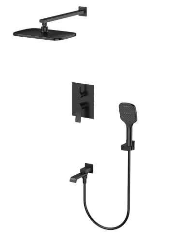 Душевая система Splenka S31.27.06, черный Душевая система Splenka S31.27.06, черный