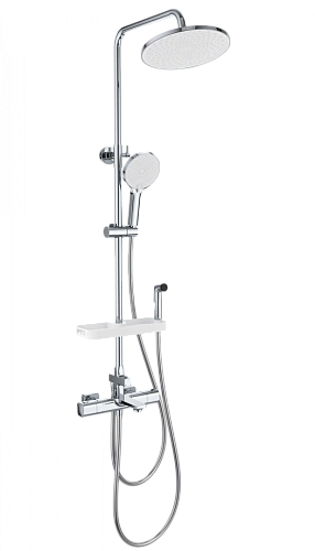 Душевая система Wonzon & Woghand с термостатом, хром (WW-C3011-A1-CR) Душевая система Wonzon & Woghand с термостатом, хром (WW-C3011-A1-CR)