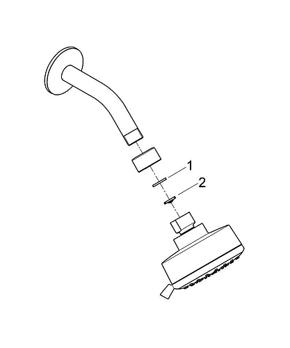 Верхний душ Grohe Tempesta Cosmopolitan хром (27869001) Верхний душ Grohe Tempesta Cosmopolitan хром (27869001)