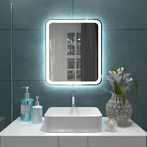 Зеркало Onika Магна 50 см 205024 с LED подсветкой Зеркало Onika Магна 50 см 205024 с LED подсветкой