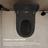 Унитаз SMART ABBER Bequem AC1121SMB подвесной, электронный с функцией биде, черный матовый Унитаз SMART ABBER Bequem AC1121SMB подвесной, электронный с функцией биде, черный матовый
