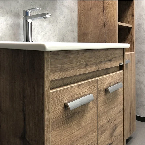 Тумба раковина Comforty Марио-60 60 00-00004155 дуб темный раковина Quadro Тумба раковина Comforty Марио-60 60 00-00004155 дуб темный раковина Quadro