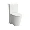 Унитаз напольный Laufen Kartell by 824337 напольный, в комплекте с бачком и сиденьем 8.2433.7.000.000. 8.2433.7.000.000.1