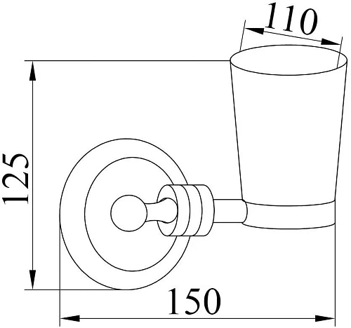 Стакан Boheme Hermitage 10383 Стакан Boheme Hermitage 10383