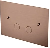 Клавиша смыва Boheme COPPER BRUSHED 647-CB ультраплоская брашированная медь