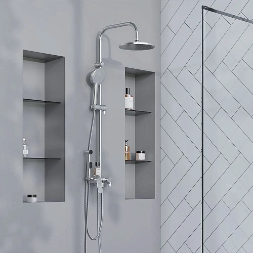 Душевая система Damixa Jupiter 977770000 хром Душевая система Damixa Jupiter 977770000 хром