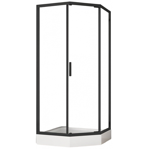 Душевой уголок Aquanet Bright 90x90 AE90-P-90x90-BT черный Душевой уголок Aquanet Bright 90x90 AE90-P-90x90-BT черный