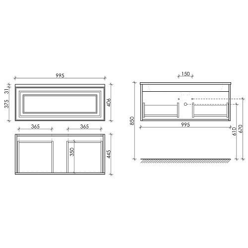 Тумба под раковину Sancos Very VR100RCE beige soft Тумба под раковину Sancos Very VR100RCE beige soft