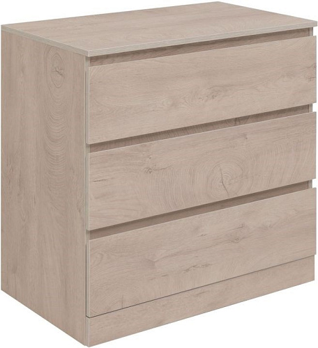 Комод Aquanet Сканди 800x480 Дуб эдгрейн (3 ящика) 00302543 Комод Aquanet Сканди 800x480 Дуб эдгрейн (3 ящика) 00302543