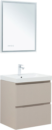 Тумба под раковину Aquanet Джейн Flat 60 00343975 бежевый Тумба под раковину Aquanet Джейн Flat 60 00343975 бежевый