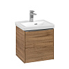 Картинка анонса товара «тумба под раковину villeroy &amp; boch subway 3.0 oak kansas / oak kansas c58200rh»