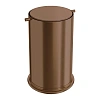 Ведро для мусора Boheme 10916-BRB с вращающейся крышкой Brushed Bronze