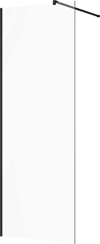 Душевая перегородка STWORKI Берген 80 см, профиль черный матовый, прозрачное стекло 583050 Душевая перегородка STWORKI Берген 80 см, профиль черный матовый, прозрачное стекло 583050