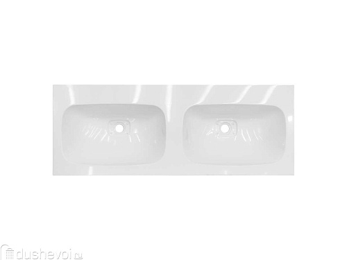 Раковина Эстет Barcelona 120 silk ФР-00017782 1200х450 2 чаши, накладная Раковина Эстет Barcelona 120 silk ФР-00017782 1200х450 2 чаши, накладная
